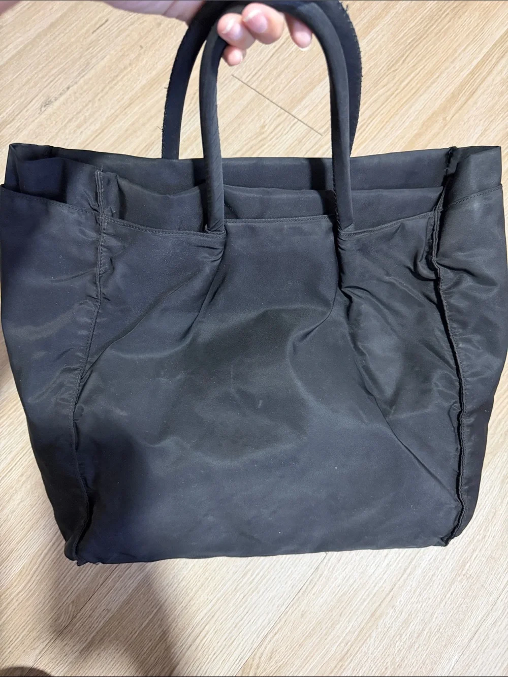 Prada Black Laptop Bag/Tote/Work Bag
